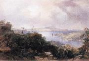 Conrad Martens Sydney Harbour Looking Towards the North End oil
